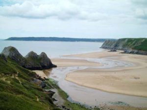 Three Cliffs Bay